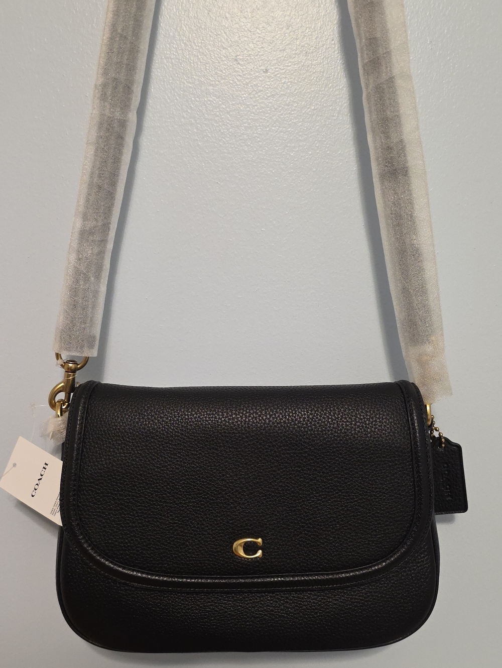 Coach LegacyPebble Leather Crossbody Shoulder Bag Nwt